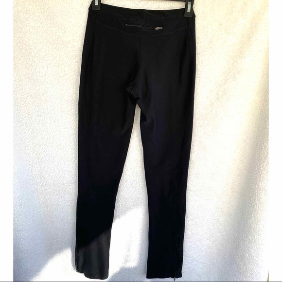 Nike Black Dri- fit Tech Running Pants with Zipper Ankles - Picture 3 of 9